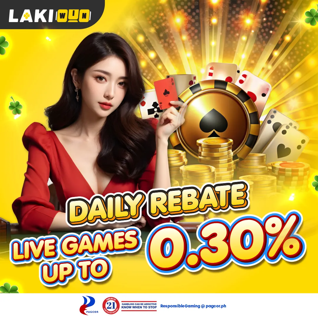 Daily Rebate for Live Games