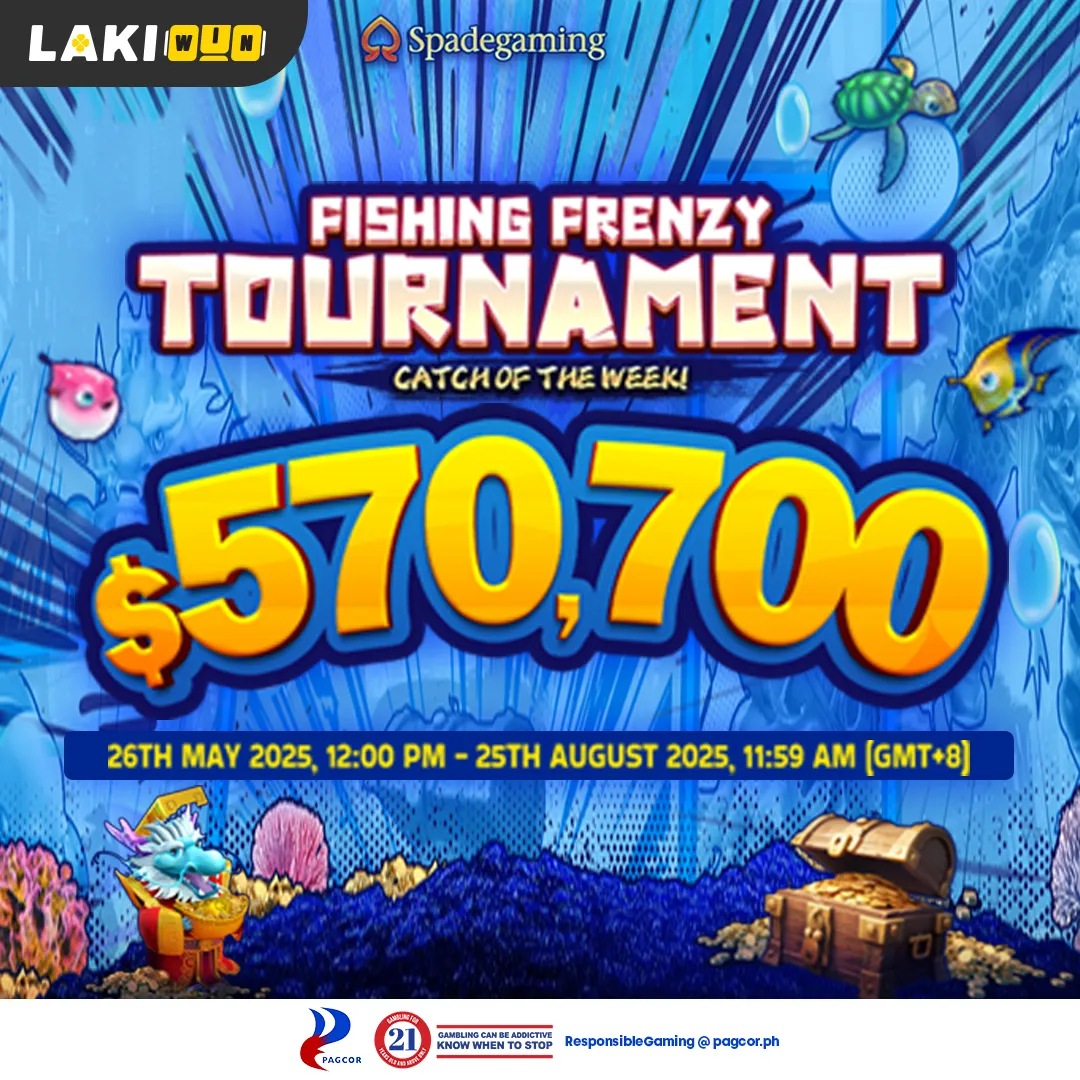 SPADE GAMING: FISHING FRENZY TOURNAMENT